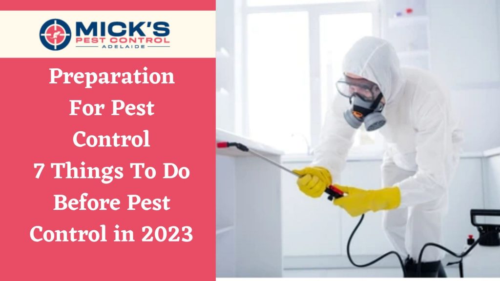 Preparation For Pest Control